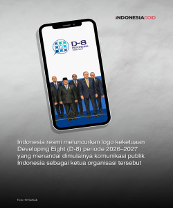 Indonesia Luncurkan Logo Keketuaan D-8 Jelang KTT 2026