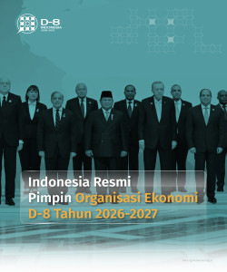 Indonesia Resmi Pimpin Organisasi Ekonomi D-8 Tahun 2026-2027
